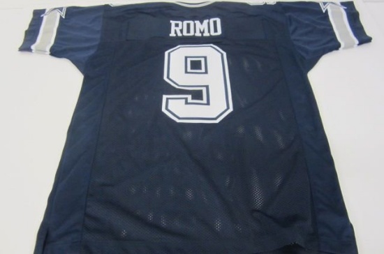 Tony Romo, Dallas Cowboys unsigned XL Jersey