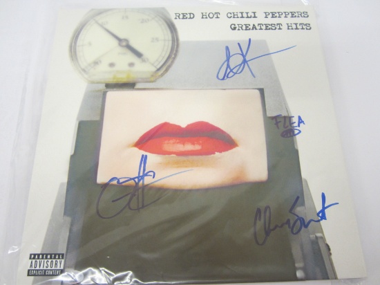 Red Hot Chili Peppers signed autographed record album Certified Coa