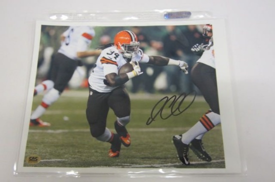 Isaiah Crowell, Cleveland Browns signed autographed 8x10 Photo CAS COA