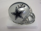 Dak Prescott, Dallas Cowboys signed autographed Mini Helmet Global Coa