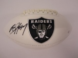 Bo Jackson, Oakland Raiders signed autographed Football PAAS Coa