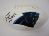 Cam Newton, Carolina Panthers signed autographed Football PAAS Coa