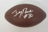 Jerry Rice, Oakland Raiders signed autographed Football PAAS Coa