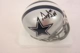 Dak Prescott, Dallas Cowboys signed autographed Mini Helmet Global Coa