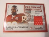 Jonathan Baldwin, Kansas City Chiefs Game Worn Jersey Card 075/249