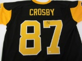 Sidney Crosby Pittsburgh Penguins signed autographed jersey PAAS Coa