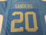 Barry Sanders Detroit Lions signed autographed jersey PAAS Coa