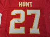 Kareem Hunt Kansas City Chiefs signed autographed jersey PAAS Coa