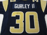 Todd Gurley Los Angeles Rams signed autographed jersey PAAS Coa