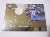 Vince Young, Tennessee Titans Game Worn Jersey Card 109/299