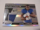 Jerrel Jernigan, New York Giants Game Worn Jersey Card 022/250