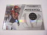 Jermaine Gresham, Cincinnati Bengals Game Worn Jersey Card 062/250