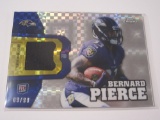 Bernard Pierce, Baltimore Ravens  Game Worn Jersey Card