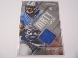 Eric Ebron, Detroit Lions Game Worn Jersey Card