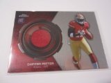 Quinton Patton, San Francisco 49ers Piece of Game Worn Jersey Card