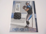 Jimmy Clausen,Carolina Panthers Piece of Game Worn Jersey Card 204/249