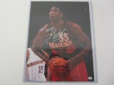 Dikembe Mutombo Atlanta Hawks signed autographed 11x14 photo PAAS Coa