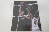 Pau Gasol,San Antonio Spurs signed autographed 8x10 Photo CAS COA