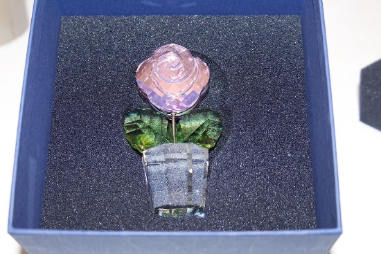 SWAROVSKI  PINK ROSE