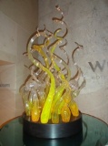 Dale Chihuly Glass Sculpture, signed by the artist