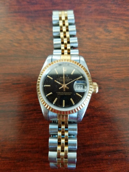Ladie Rolex Oyster Perpetual Datejust - Superlative Chronometer - Officially Certified