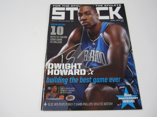 Dwight Howard Orlando Magic signed autographed Magazine Certified Coa