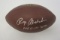 Roger Staubach Dallas Cowboys signed brown football 