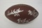 Dick Butkus Mike Singletary Brian Urlacher Chicago Bears signed autographed brown football Certified