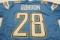 Melvin Gordon San Diego Chargers signed autographed football jersey Certified COA