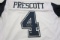 Dak Prescott Dallas Cowboys signed autographed football jersey Certified COA