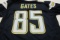 Antonio Gates San Diego Chargers signed autographed football jersey Certified COA