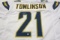 Ladainian Tomlinson San Diego Chargers signed autographed football jersey Certified COA