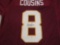 Kirk Cousins Washington Redskins signed autographed jersey PAAS Coa