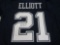 Ezekiel Elliott Dallas Cowboys signed autographed jersey PAAS Coa