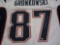 Rob Gronkowski New England Patriots signed autographed jersey PAAS Coa