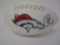 Peyton Manning Denver Broncos signed autographed logo football Certified COA