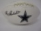 Roger Staubach Dallas Cowboys signed autographed logo football Certified COA