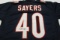 Gale Sayers Chicago Bears signed autographed football jersey Certified COA
