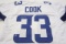 Dalvin Cook Minnesota Vikings signed autographed white football jersey Certified COA