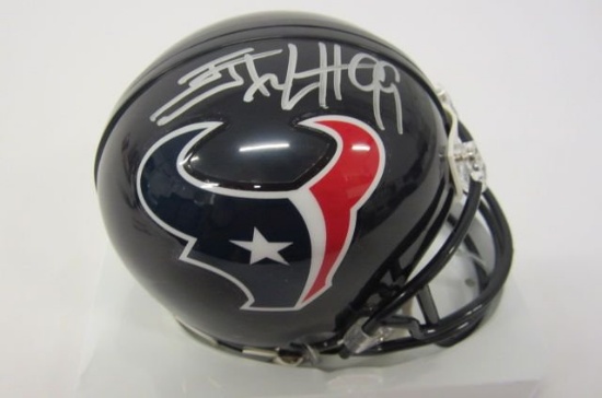 JJ Watt Houston Texans signed autographed mini football helmet Certified COA