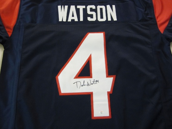 Deshaun Watson Houston Texans signed autographed football jersey Certified COA