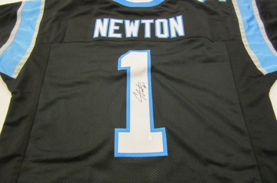 Cam Newton Carolina Panthers signed autographed football jersey Certified COA