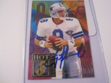 Troy Aikman Dallas Cowboys signed autographed football card Certified COA