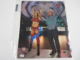 Ric Flair Charlotte WWE WWF signed autographed color 8x10 photo Certified COA