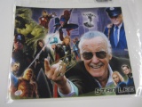 Stan Lee Marvel Spiderman pose signed autographed 8x10 color photo Certified COA