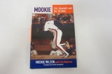 Mookie Wilson New York Mets signed autographed hardcover book Certified COA