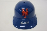 Willie Mays New York Mets signed autographed batting helmet Certified COA