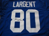 Steve Largent Seattle Seahawks signed autographed football jersey Certified COA