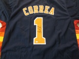 Carlos Correa Houston Astros signed autographed baseball jersey Certified COA