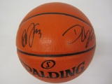 Anthony Davis DeMarcus Cousins signed autographed full size basketball Certified COA
